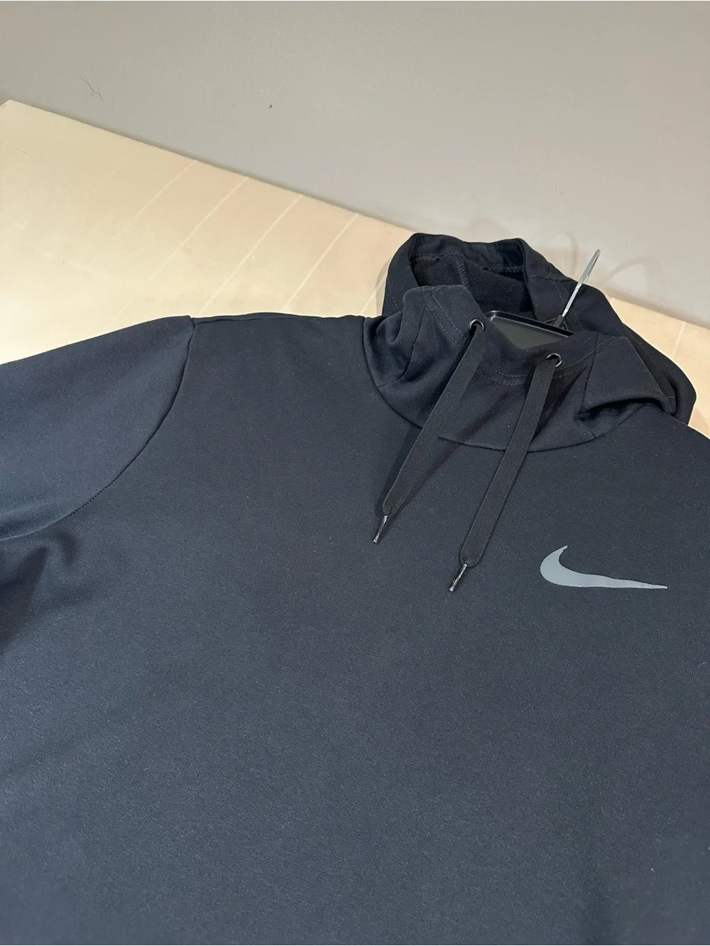 Nike Men's Therma Dri-FIT Pullover Training Hoodie Black Large Like New